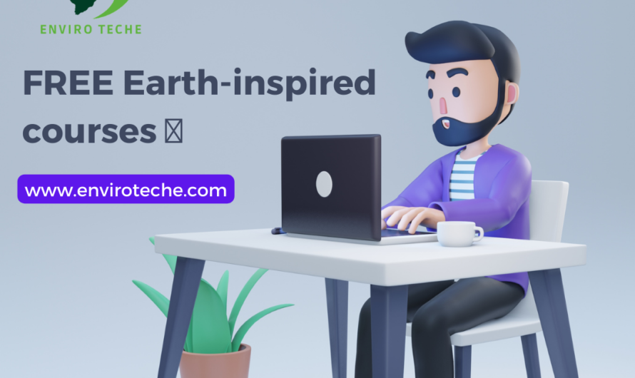 FREE Earth-inspired courses 🌱                                                                            