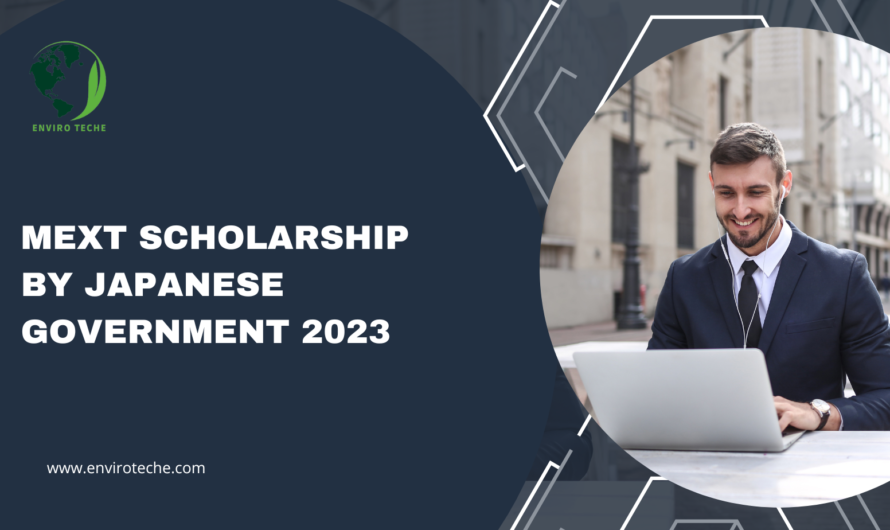 MEXT Scholarship by Japanese Government 2023: