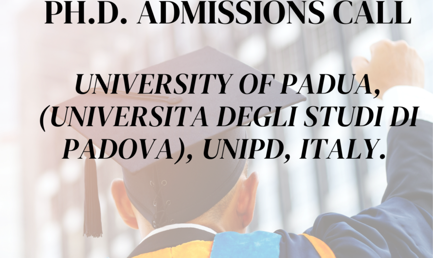 Ph.D. Admissions Call