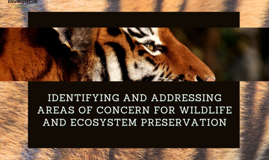 Identifying and Addressing Areas of Concern for Wildlife and Ecosystem Preservation