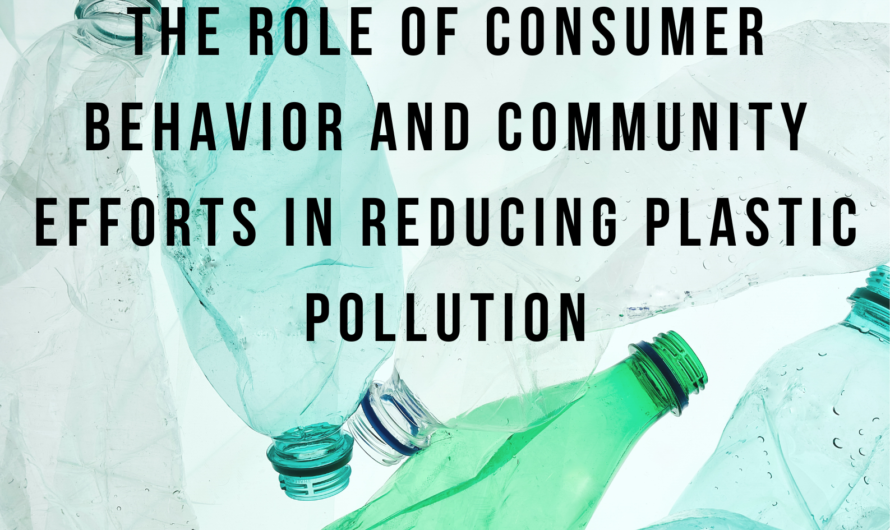 Plastic Pollution and The Empowering Role of Consumer Behavior and Community Efforts: Powerful impacts